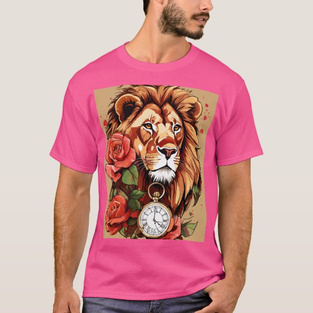 "Bold & Timless: American Traditional Tatto Desi T Shirt (Framsida)