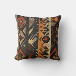 Bold Tribal Geometric Dekorativ kudde