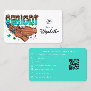 Bold Turcos Periodt African Nail Salon Visitkort