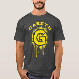 Bold & Urban - Graffiti G Monogram Initial T Shirt