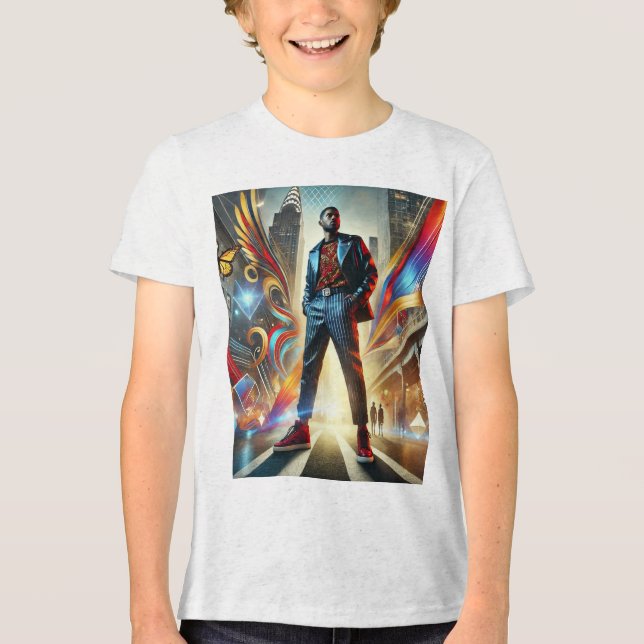 Bold Vibes Urban Graffiti T-shirt (Framsida)