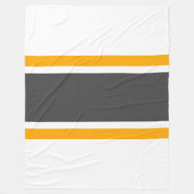 Bold Wide Mörk Grått Gult Vit Tävla Rand