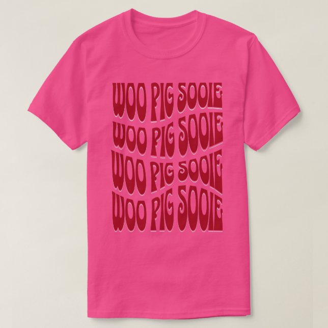 Bold Woo Gris Sooie T Shirt (Design framsida)