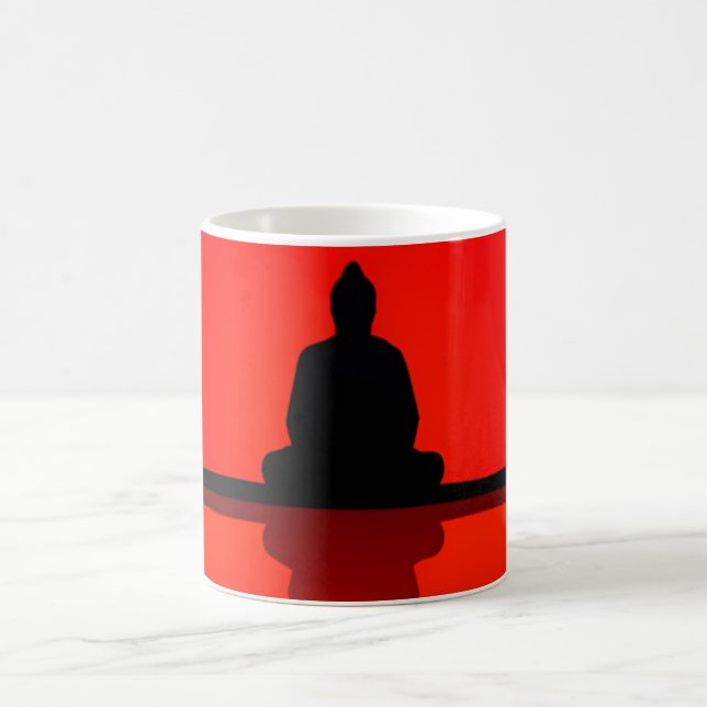 Bold Zen Buddha Kaffemugg (Center)