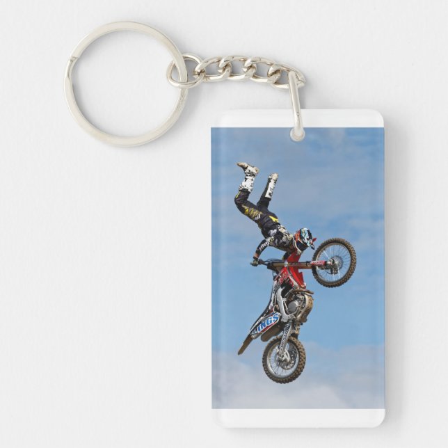 Bolddog Lings FMX Visning Team Nyckelring (Framsidan)