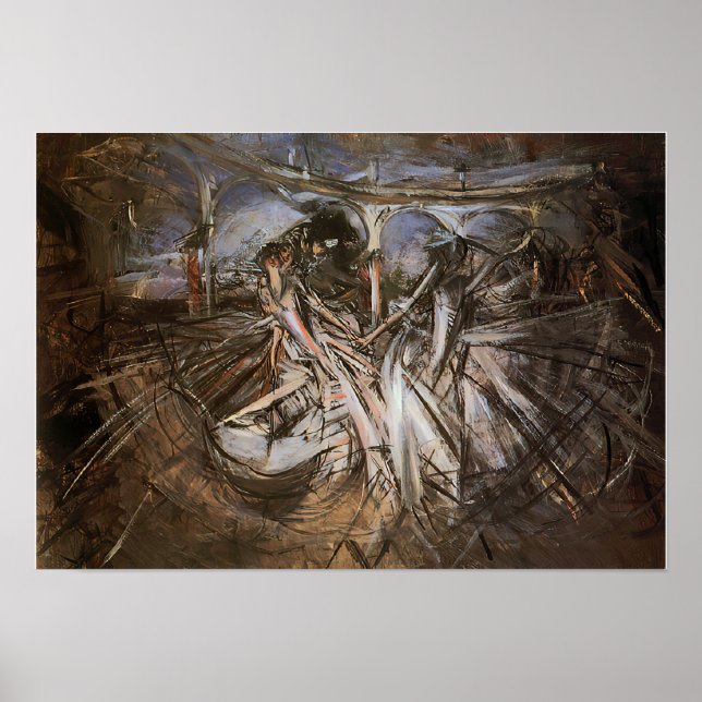 Boldini - Dance at the Colonnad 1889 Poster (Framsidan)