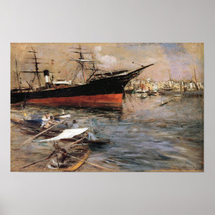 Boldini - Fraktaser i San Marco-bäckenet 1899 Poster