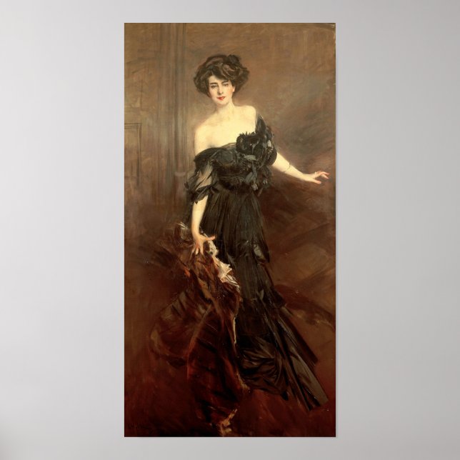Boldini - Mademoiselle De Nemidoff Poster (Framsidan)