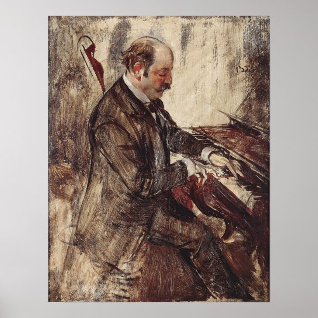 Boldini - Pianisten Poster (Framsidan)
