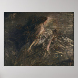 Boldini - Porträtt i Marquise 1914 Poster