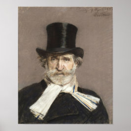 Boldini - Porträtt vid Giuseppe Verdi Poster
