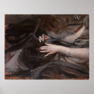 Boldini - Womans Händer Poster