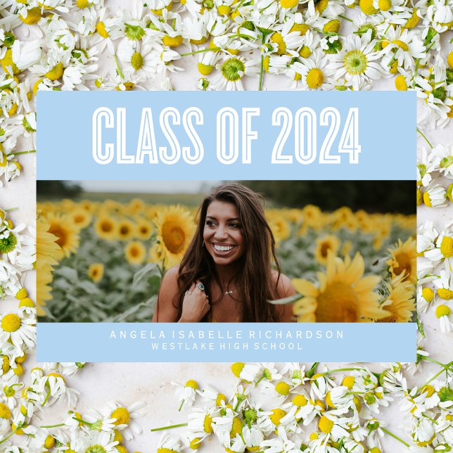 BOLDLY CHIC CLASS OF 2024 STUDENTEN INVITATION INBJUDNINGAR (Skapare uppladdad)
