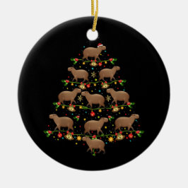 Boldog Karacsonyt God jul Gift Julgransprydnad Keramik