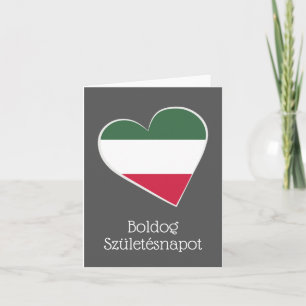 Boldog születésnapot, Ungerns födelsedag Kort