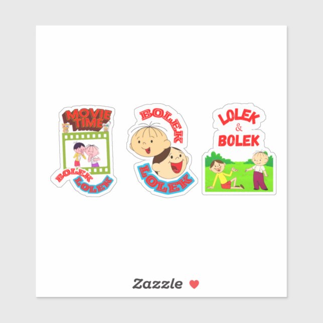 BOLEK OCH LOLEK KLISTERMÄRKEN (Ark)