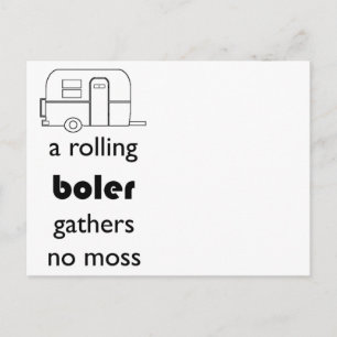 Boler-vykort Vykort