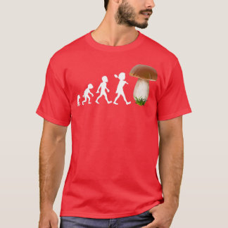 Boletus porcini mushroom mushroom picker mushroom t shirt