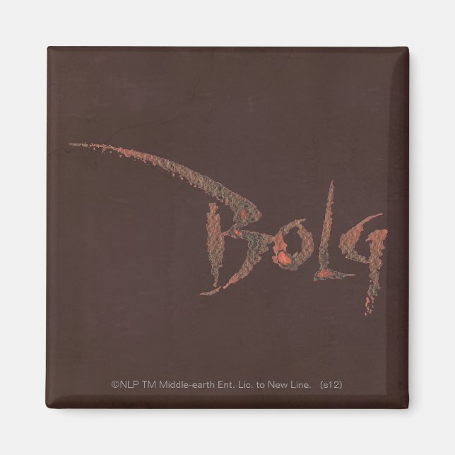 Bolg Namn Magnet (Framsidan)