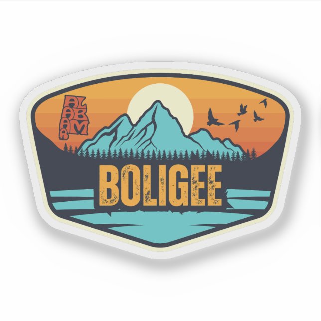 Boligee, Alabama Klistermärken (Framsida)