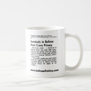 Bolinas 2 Miles kaffemugg 2