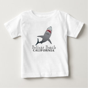 Bolinas Beach California shark baby T T-shirt