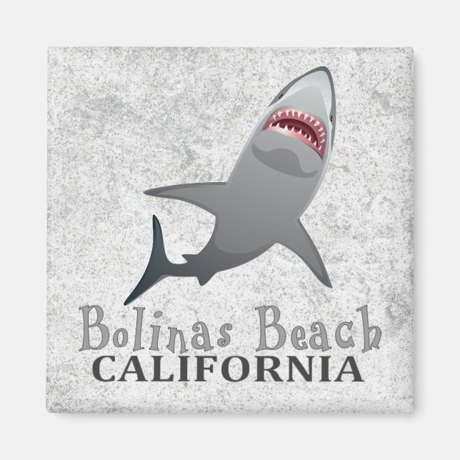 Bolinas Beach California shark magnet (Framsidan)