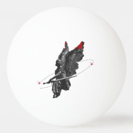 bolinha de ping pong 3 estatua arcanja  pingisboll