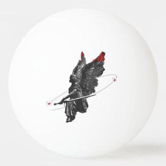 bolinha de ping pong 3 estatua arcanja  pingisboll