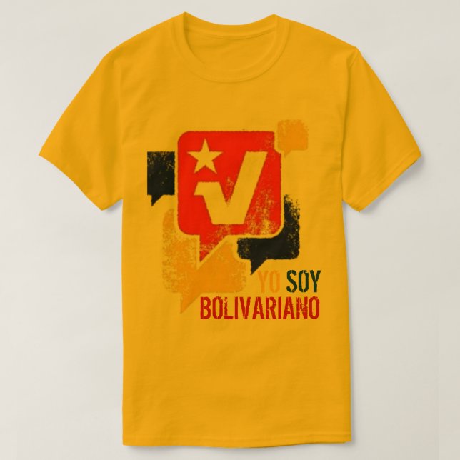 BOLIVARIANO TRÖJA (Design framsida)