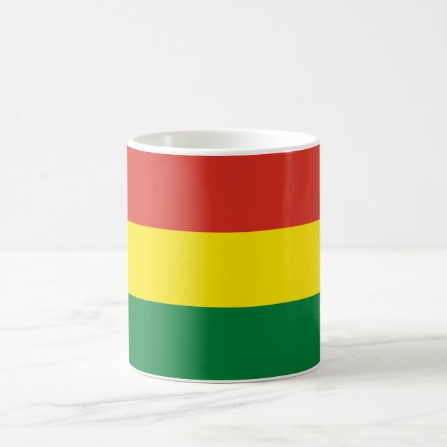 Bolivia (Bolivia) Flagga Kaffemugg (Center)