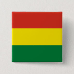 Bolivia (Bolivia) Flagga Knapp