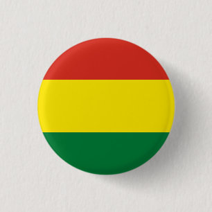 Bolivia (Bolivia) Flagga Knapp