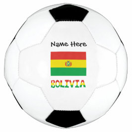 Bolivia Boliviansk Flagga Personlig Text