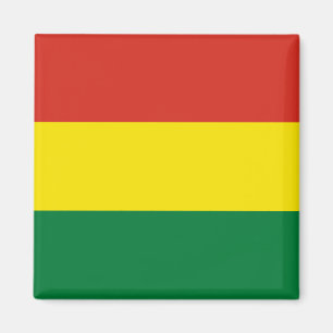 Bolivia (Bolivianska Flagga) Magnet