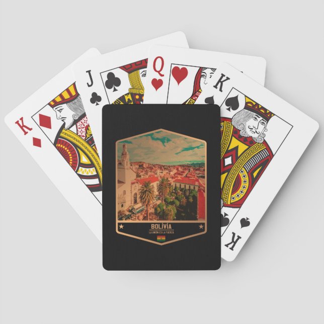 Bolivia Casinokort (Baksidan)