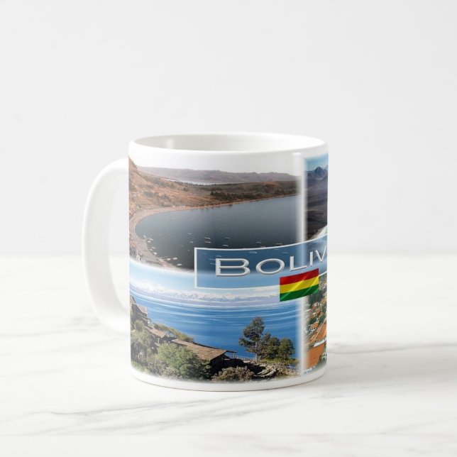 Bolivia - Copacabana - Kaffemugg (Framsida vänster)