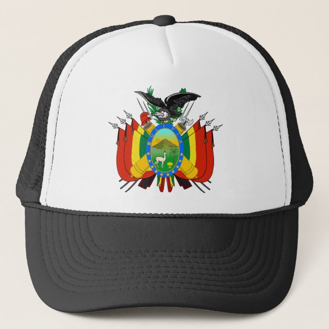bolivia emblem truckerkeps (Framsida)