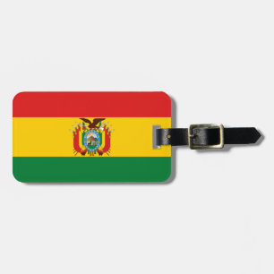 Bolivia flagga bagagebricka