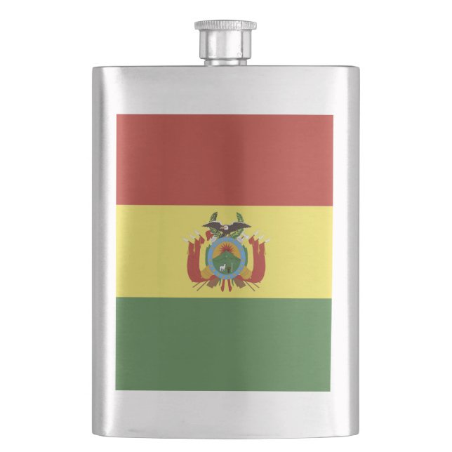 Bolivia flagga fickplunta (Framsidan)