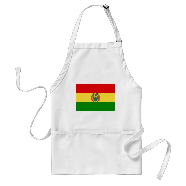 Bolivia flagga förkläde (Framsidan)
