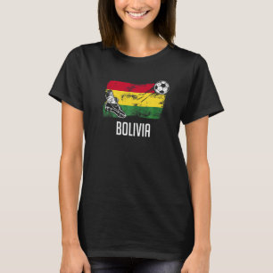 Bolivia Flagga Jersey Bolivias fotbollslag Bolivia T Shirt