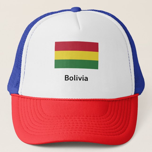 Bolivia Flagga Keps (Framsida)