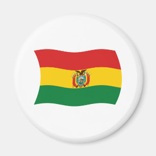 Bolivia Flagga Magnet