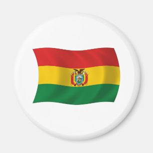 Bolivia Flagga Magnet