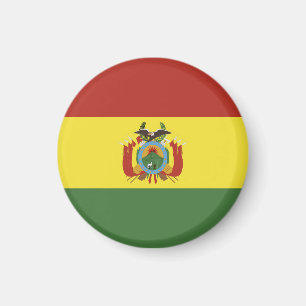 Bolivia flagga magnet