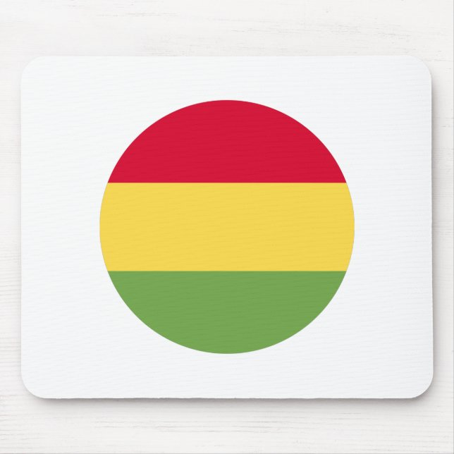 Bolivia Flagga Musmatta (Framsidan)