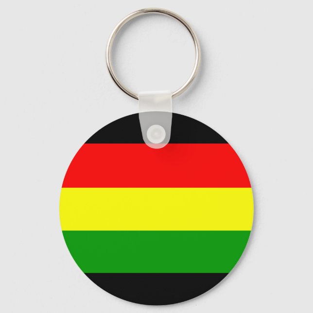 Bolivia Flagga Nyckelring (Framsida)