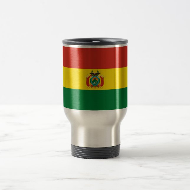 Bolivia flagga resemugg (Center)