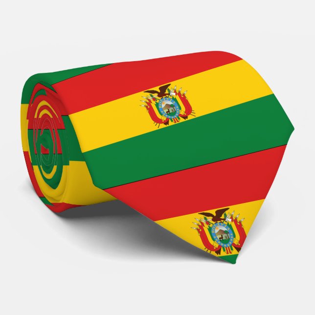 Bolivia flagga slips (Rullad)